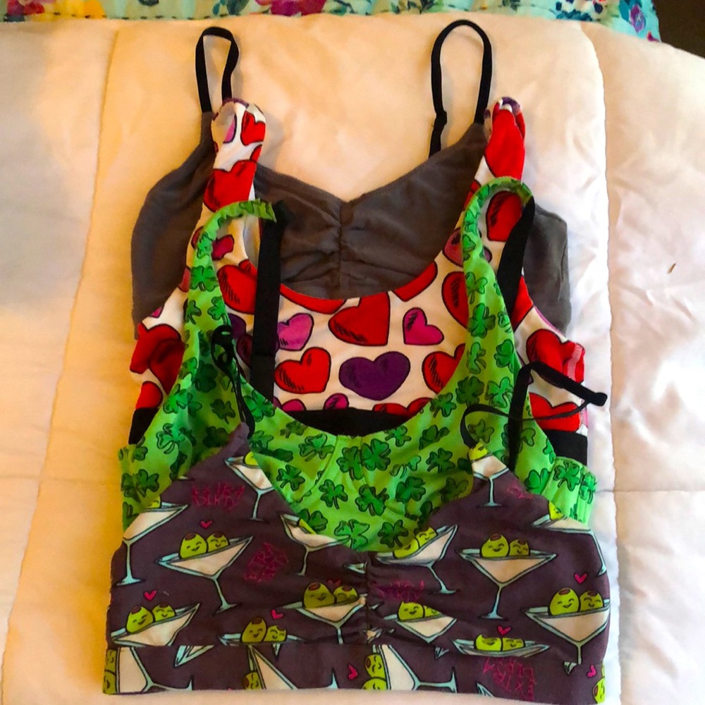 Lot of 4 MeUndies Bralettes size small